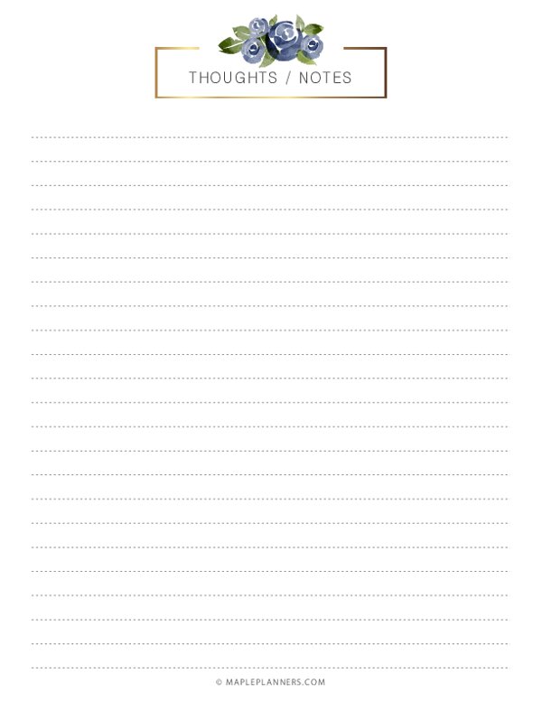 printable-notes-template