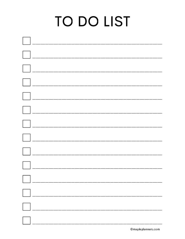 To-do List Free Template and Alternatives