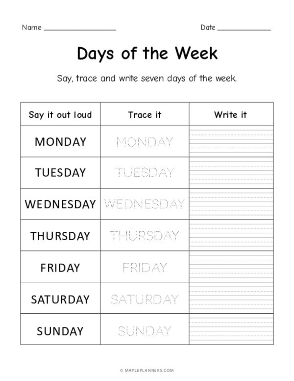 days-of-the-week-worksheets-trace-and-write