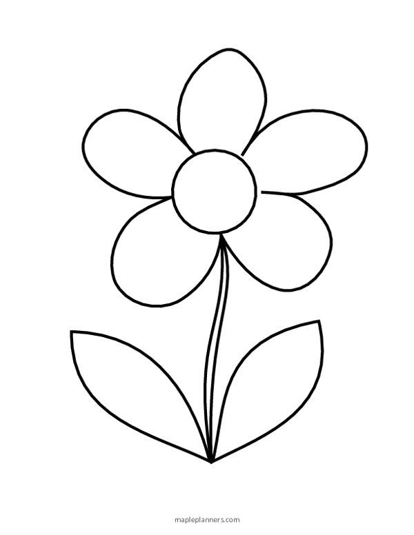 big rose coloring pages