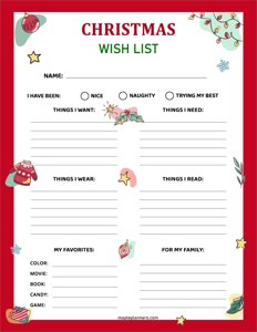 Christmas Wish List - #6