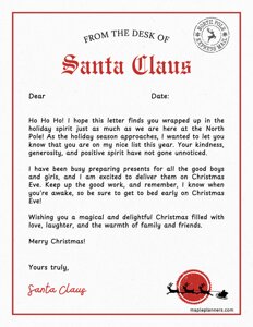 Letter from Santa