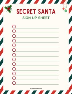 Join the Fun! Free Secret Santa Signup