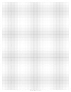 1/8 Inch Graph Paper Printable