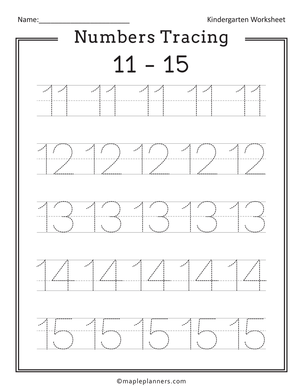 Free Printable Worksheets For Writing Numbers 1 20 Printable Form Templates And Letter