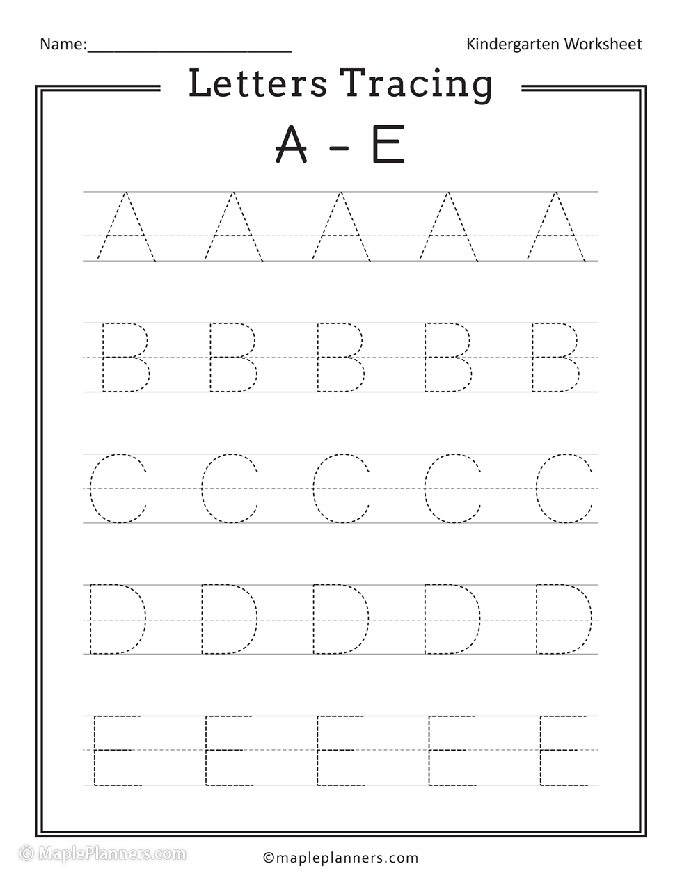 free printable letters tracing a z worksheets for kids