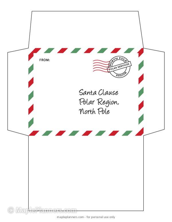 Printable Letter to Santa Templates