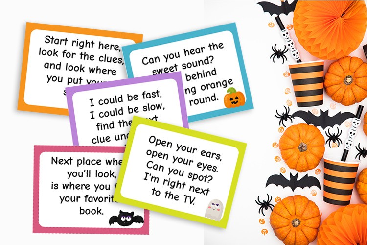 Halloween Scavenger Hunt for Kids