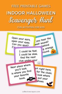 Halloween Scavenger Hunt for Kids